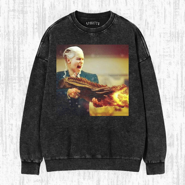 Funny GoT Dragon Queen Graphic T-shirt/Sweatshirt/Hoodie