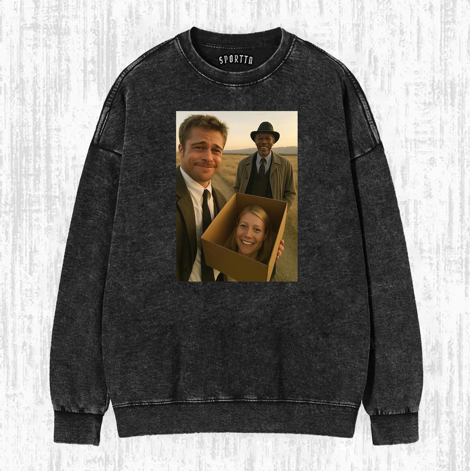 THE BOX ANSWER FUNNY T-SHIRT-LASPORTN