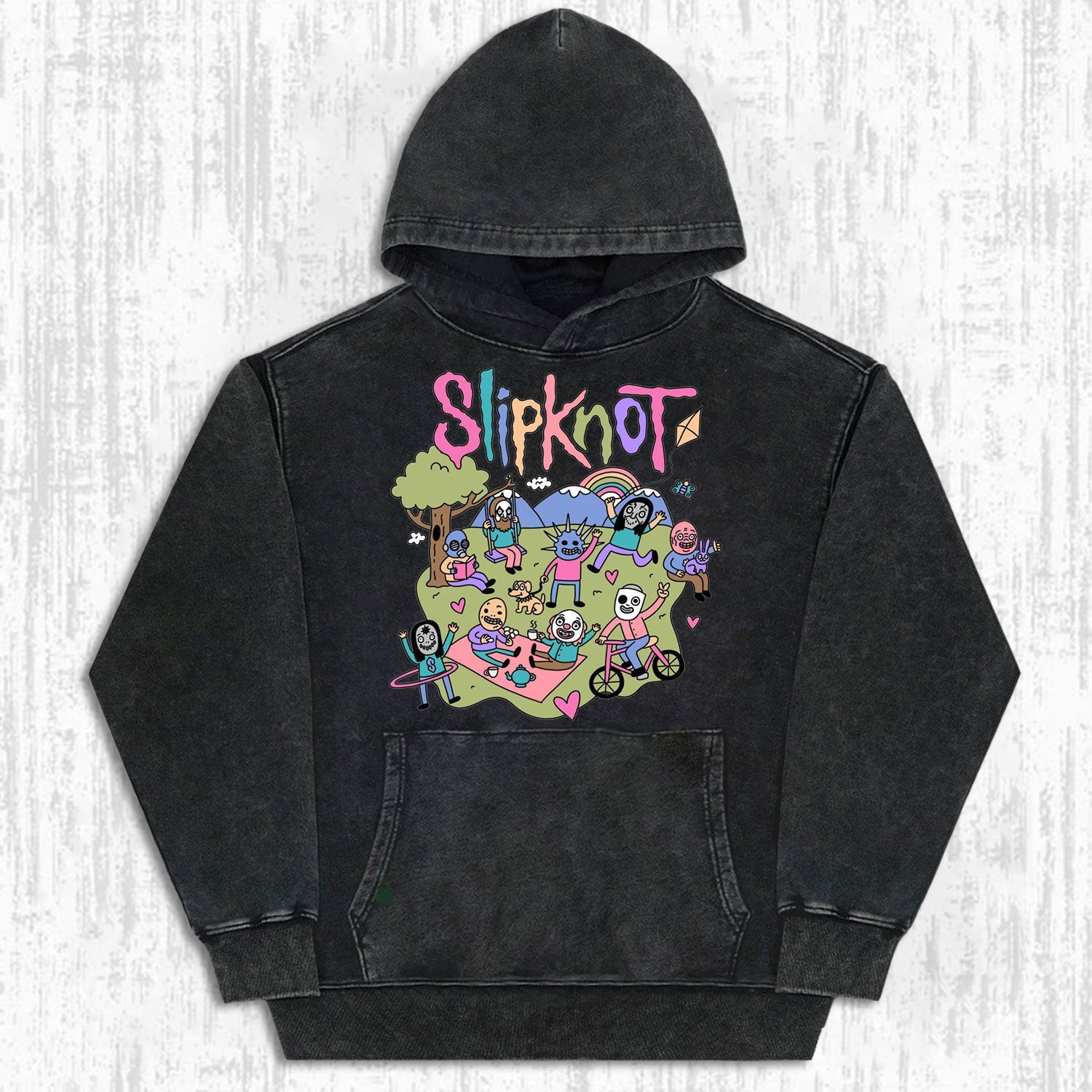 MUSIC SLIPKNOT VINTAGE WASHED TEE