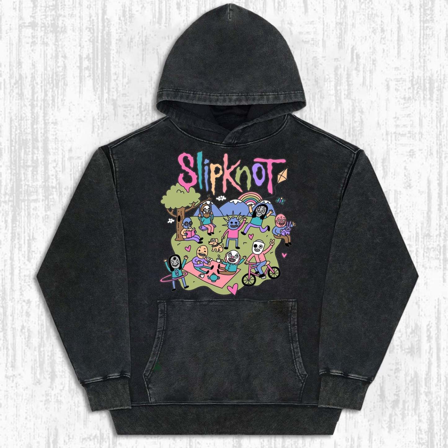 MUSIC SLIPKNOT VINTAGE WASHED TEE