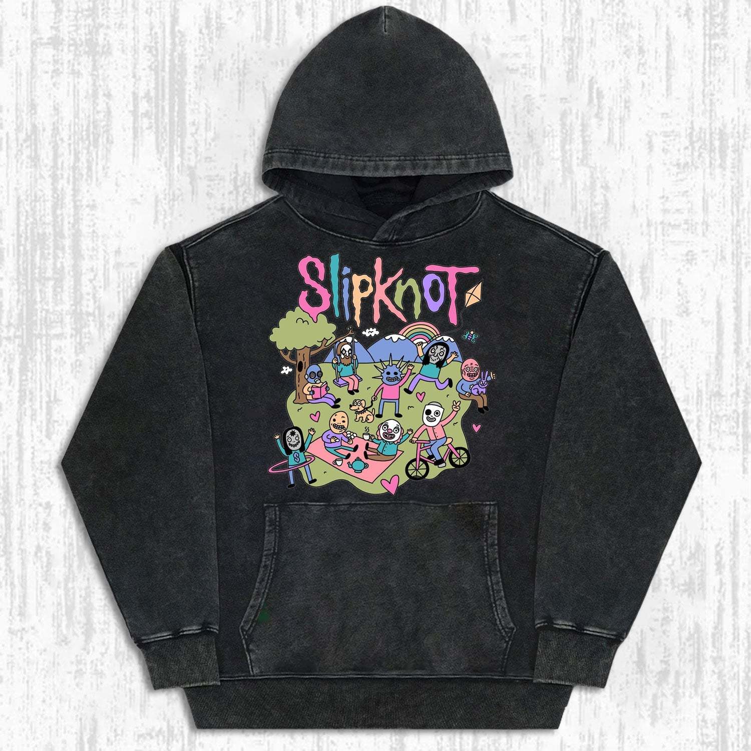 MUSIC SLIPKNOT VINTAGE WASHED TEE