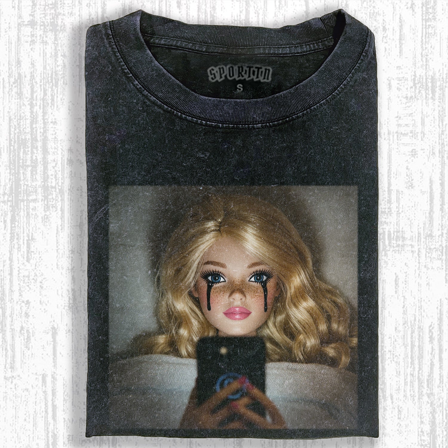 DOLL GIRL MEME T-SHIRT V7-LASPORTN