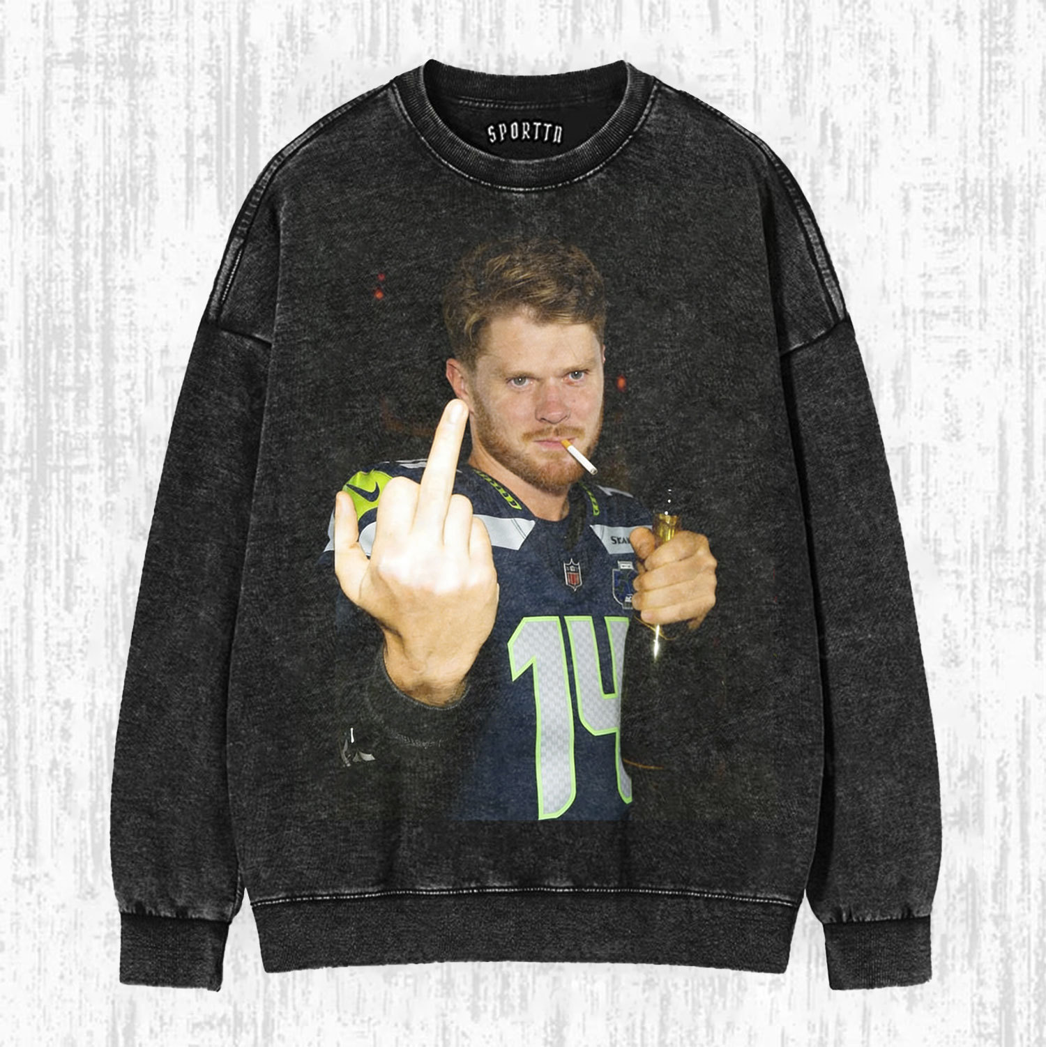 Sam Darnold Seahawks  NFL T-shirt-LASPORTN