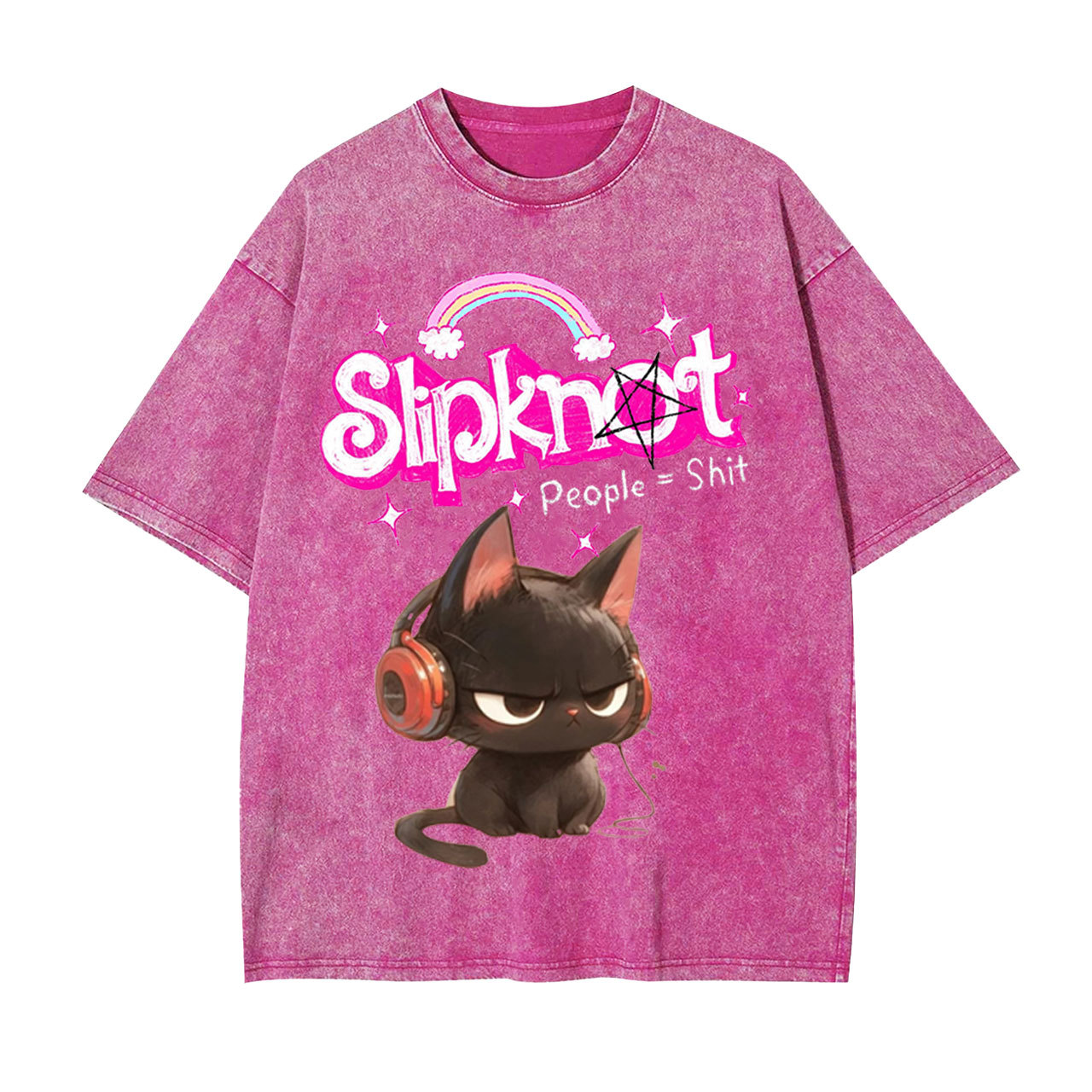 Slipknot Funny Cat T-shirt