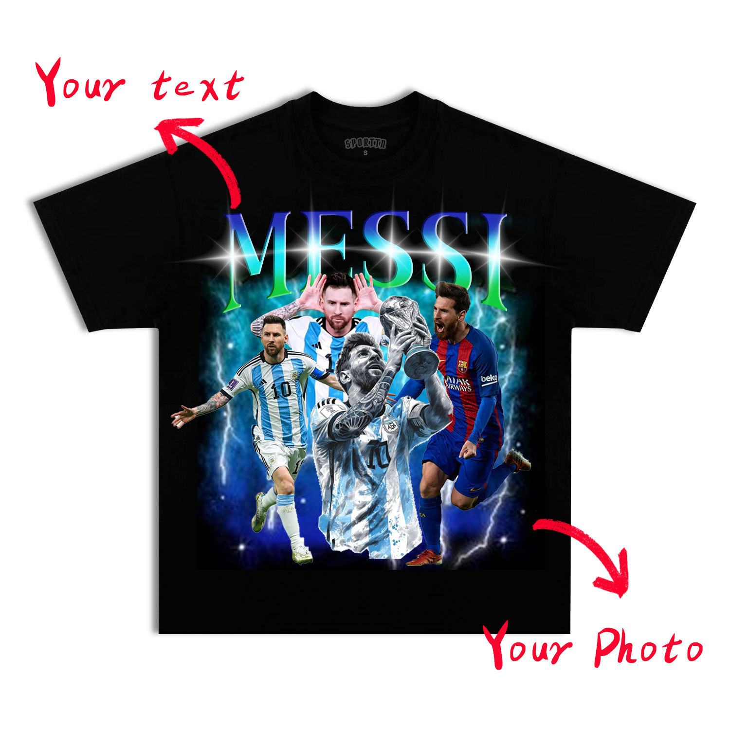 🔥 2026 Hot Sale 🔥 Custom Photo Personalized Name Vintage T-shirt