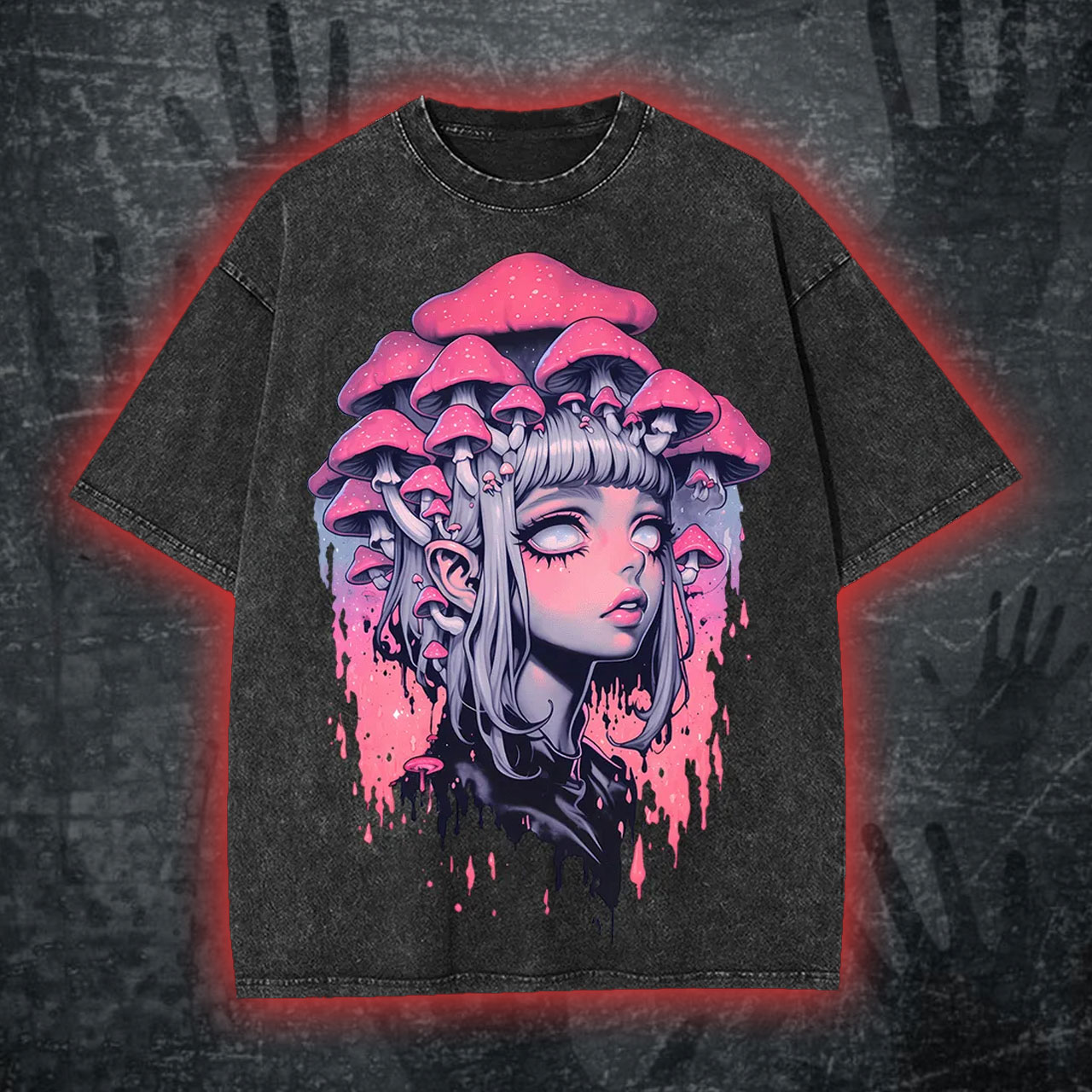 Fungal Reverie Washed Tshirt