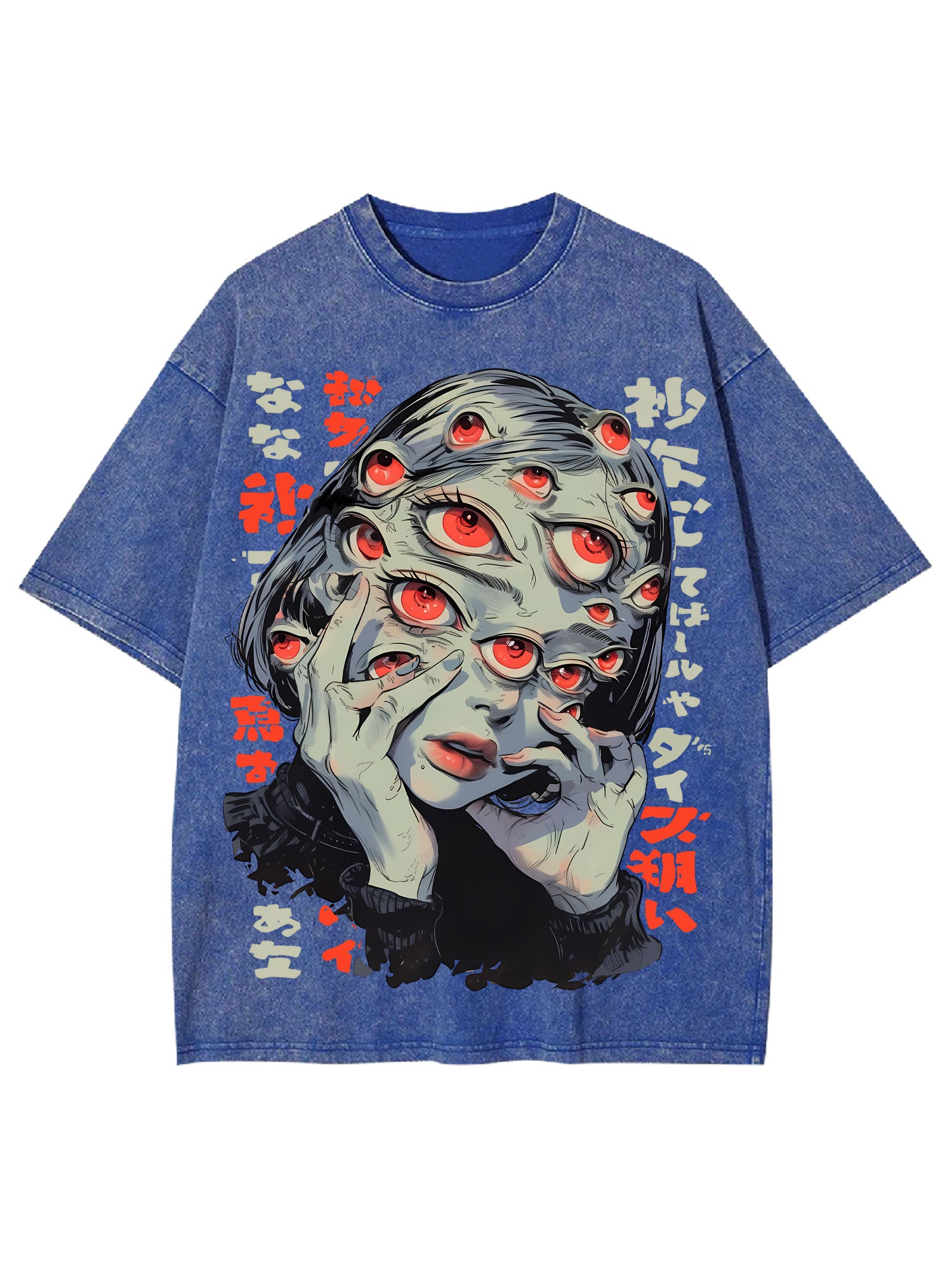 Thousand Eyes Gaze Washed Tshirt