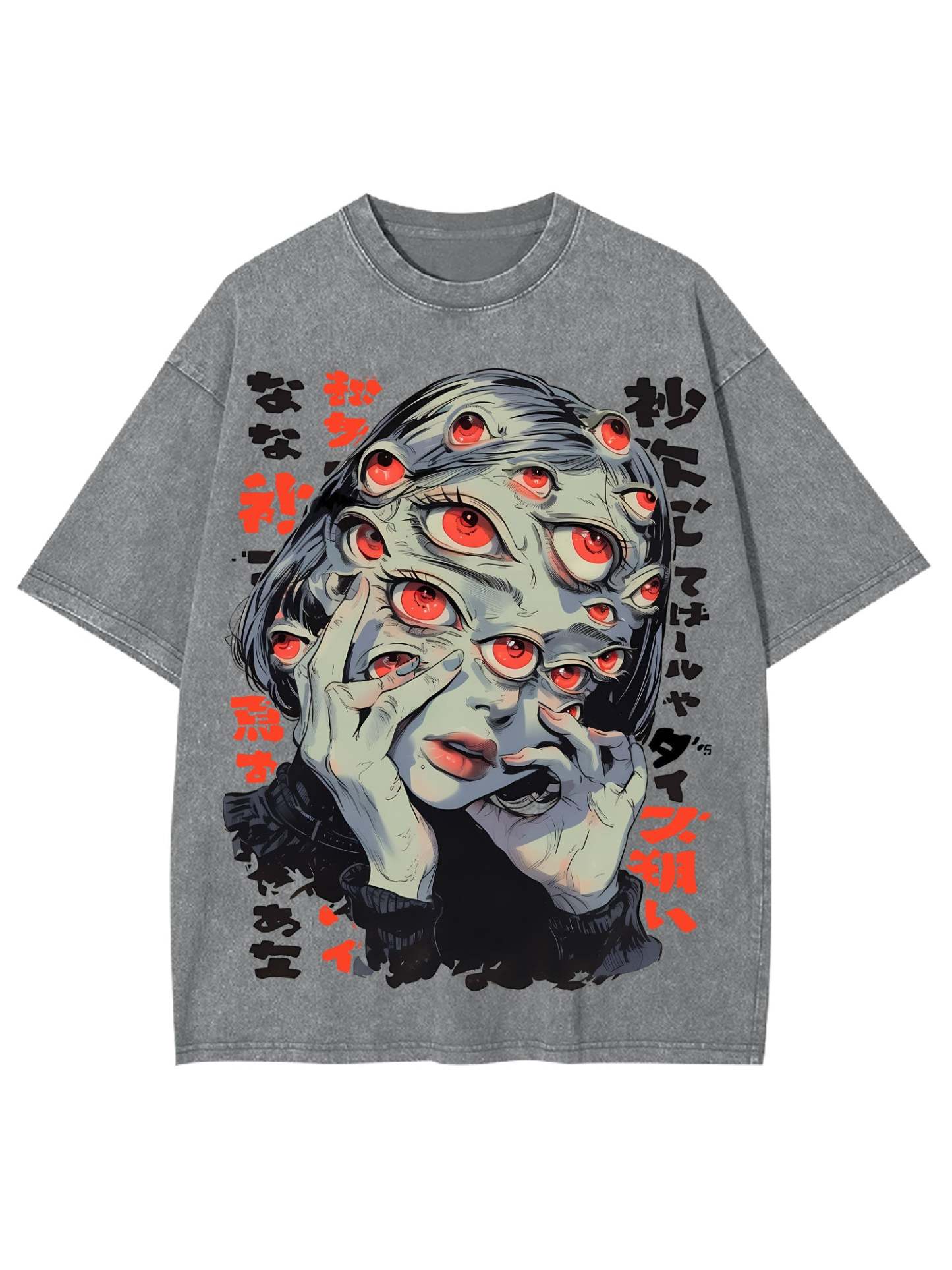 Thousand Eyes Gaze Washed Tshirt