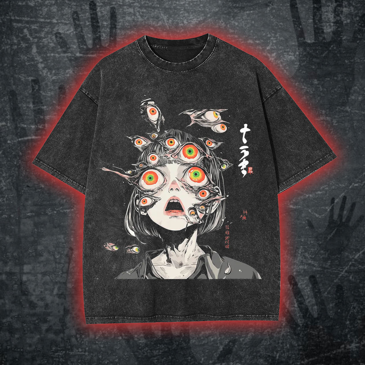 Multitude Of Gazes Washed Tshirt