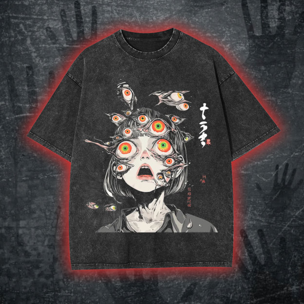 Multitude Of Gazes Washed Tshirt