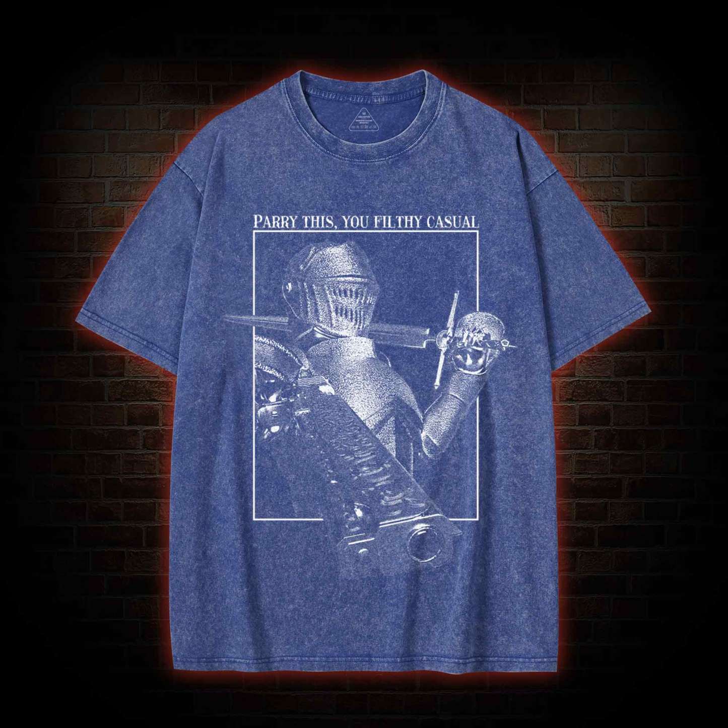 Parry This You Filthy Casual Washed T-shirt-LASPORTN