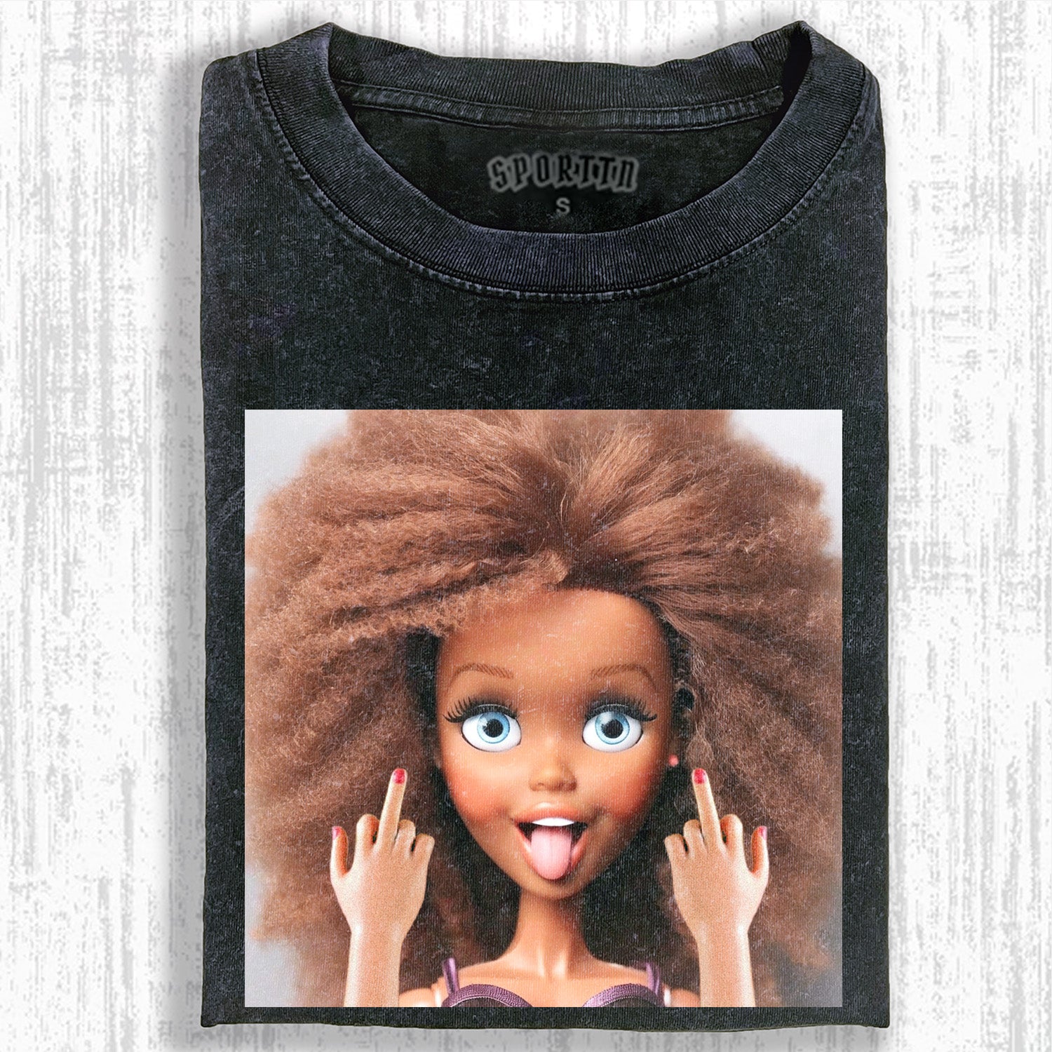DOLL GIRL MEME T-SHIRT V5-LASPORTN