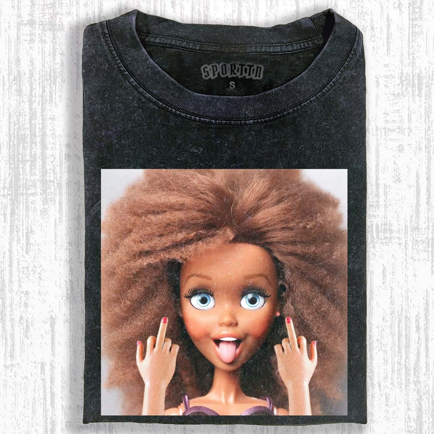 DOLL GIRL MEME T-SHIRT V5-LASPORTN