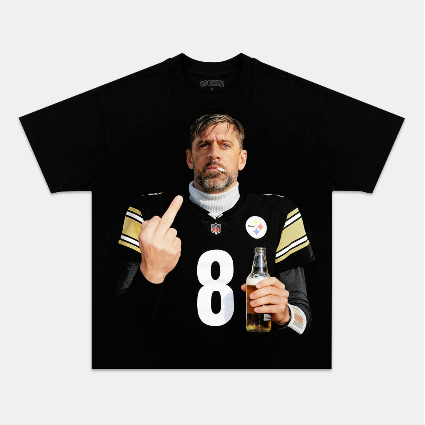 AARON RODGERS TEE-LASPORTN