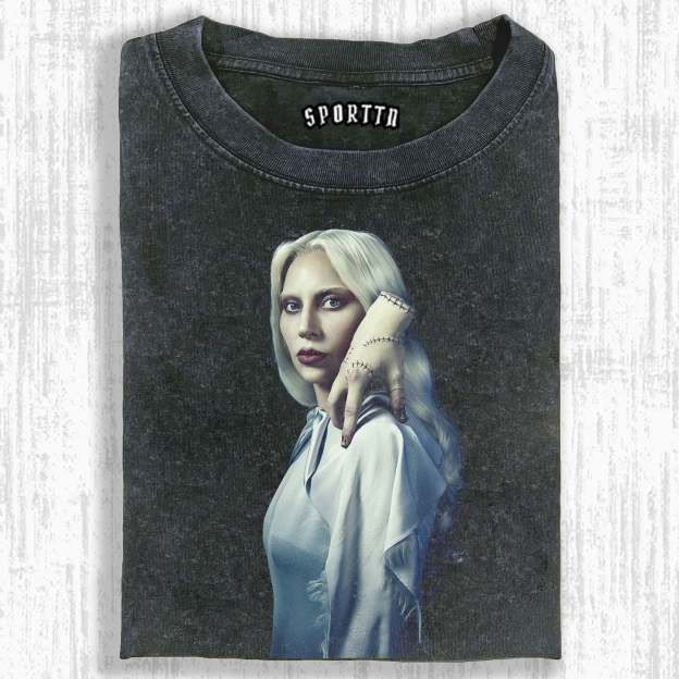 "WEDNESDAY S2 ROSALINE ROTWOOD" THEMED V4 T-SHIRT-LASPORTN