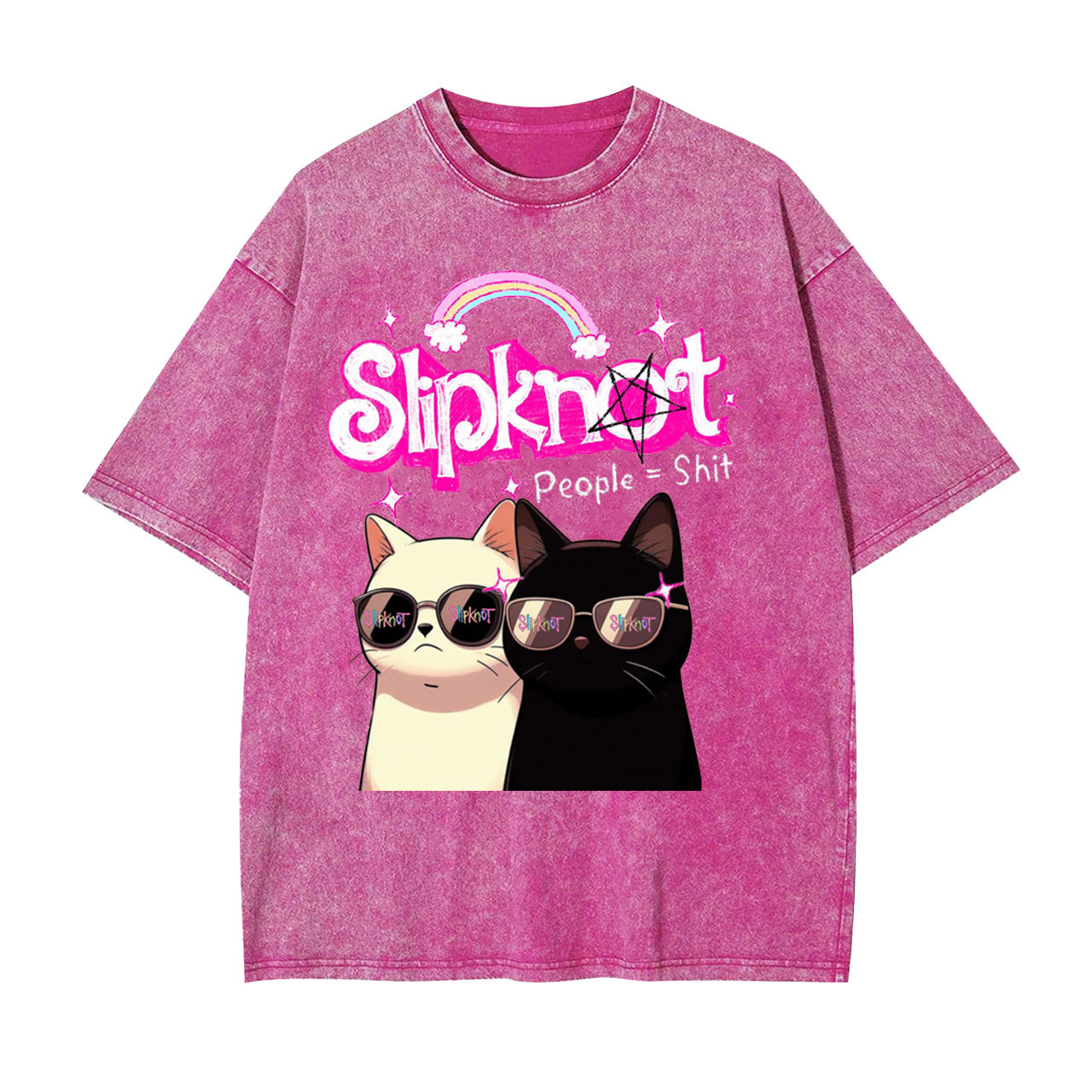 Slipknot Funny Cat T-shirt