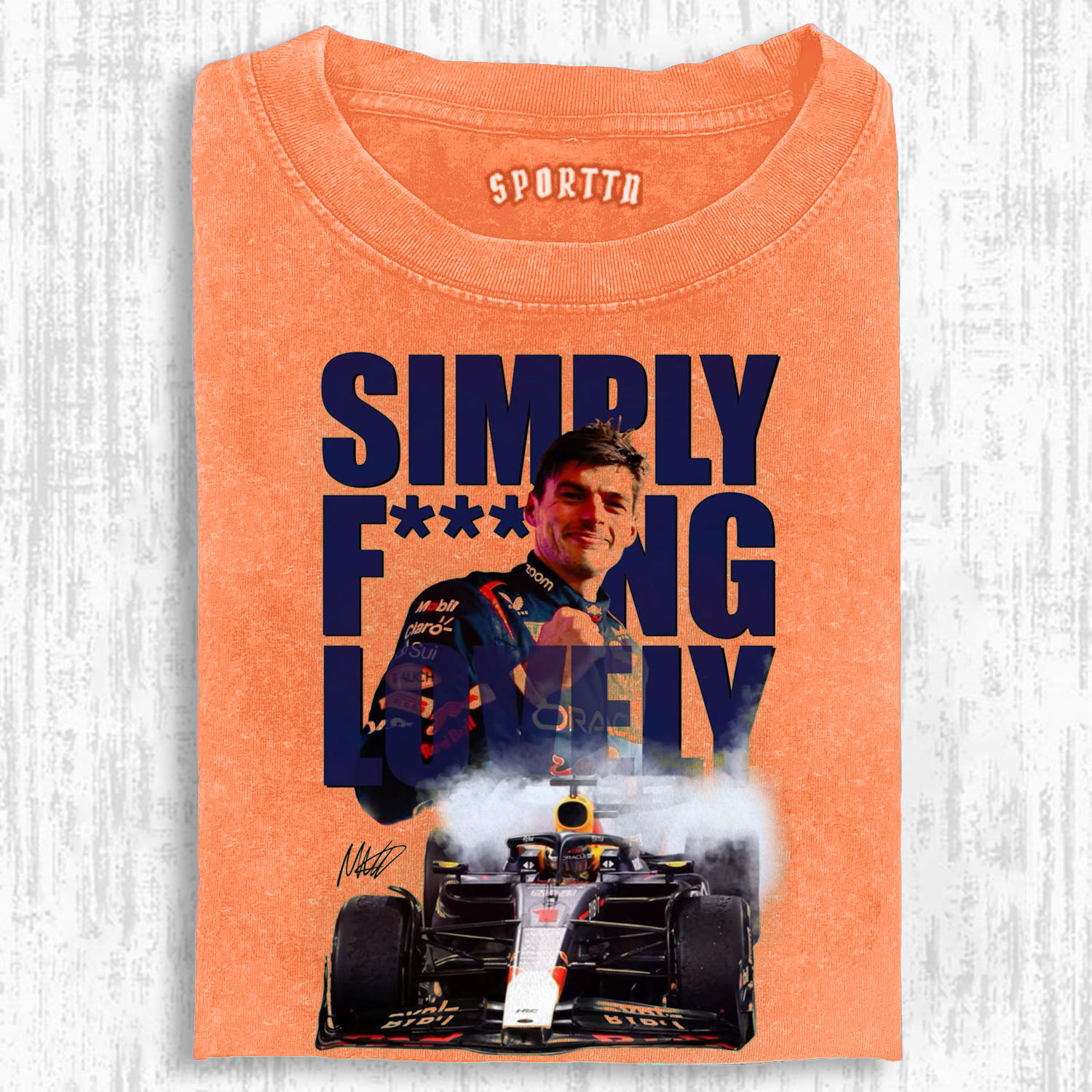 F1 MAX VERSTAPPEN TEE-LASPORTN