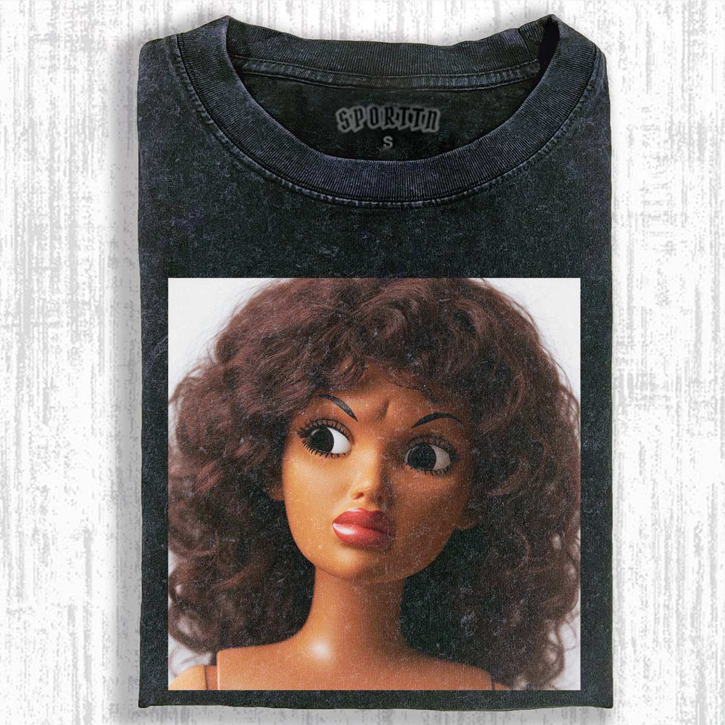 DOLL GIRL MEME T-SHIRT-LASPORTN