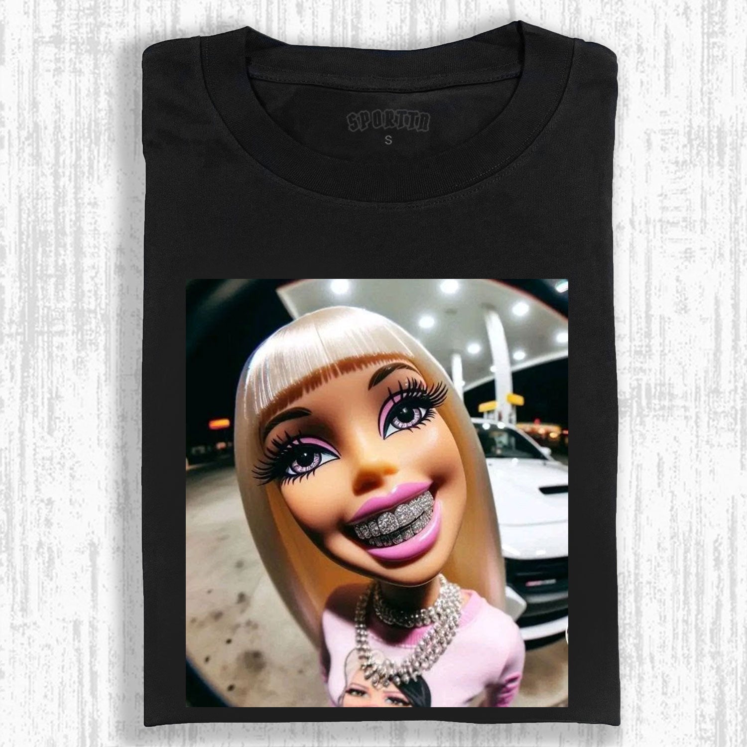 AMERICAN STREET BARBIE TEE-LASPORTN