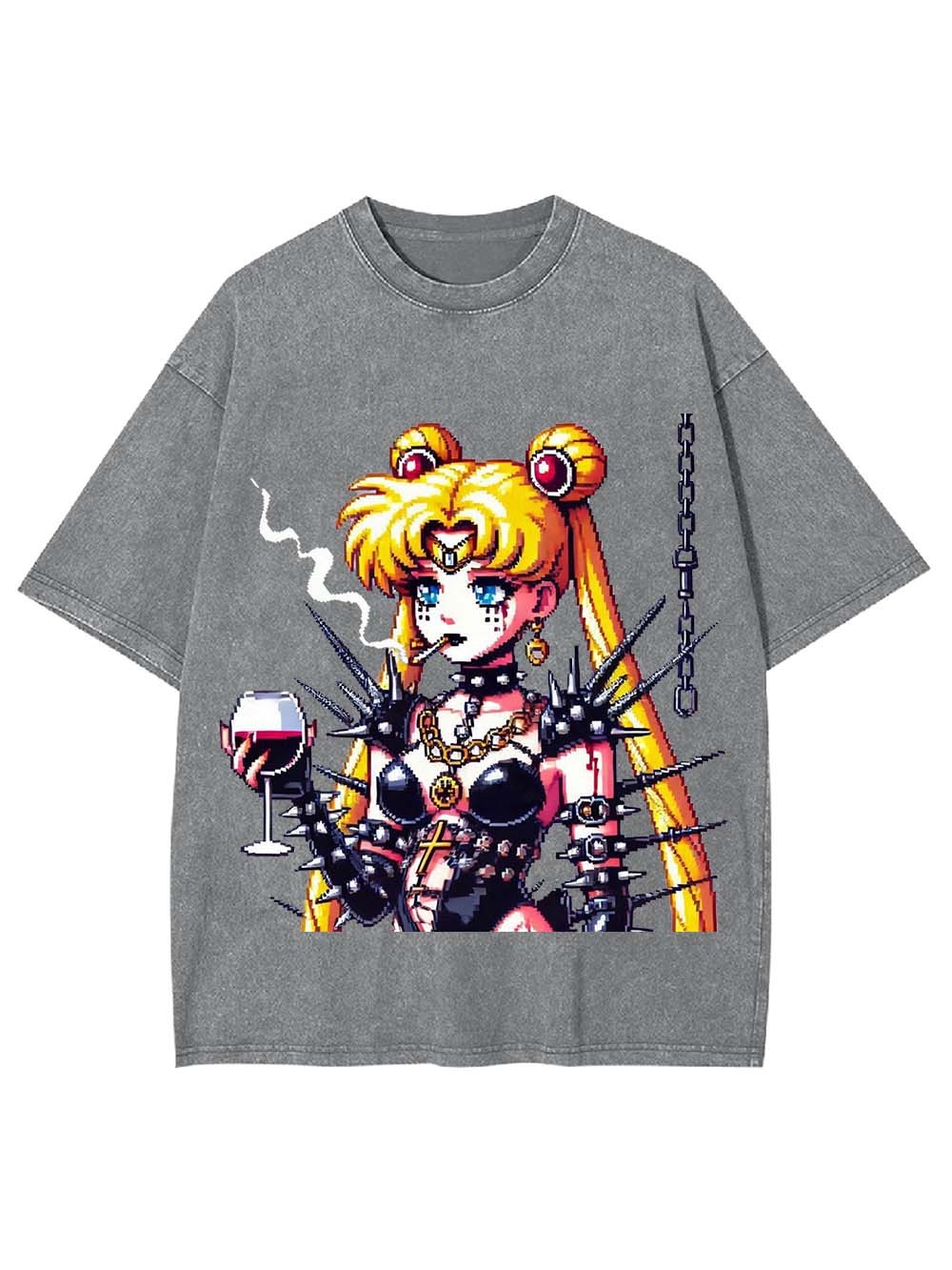 Punk Moon Washed Tshirt