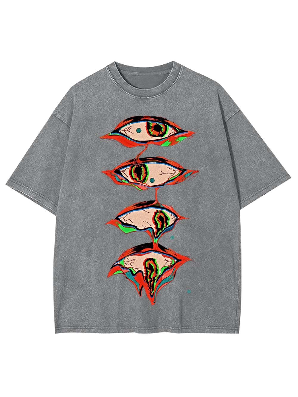 Surreal Eyes Cascade Washed Tshirt