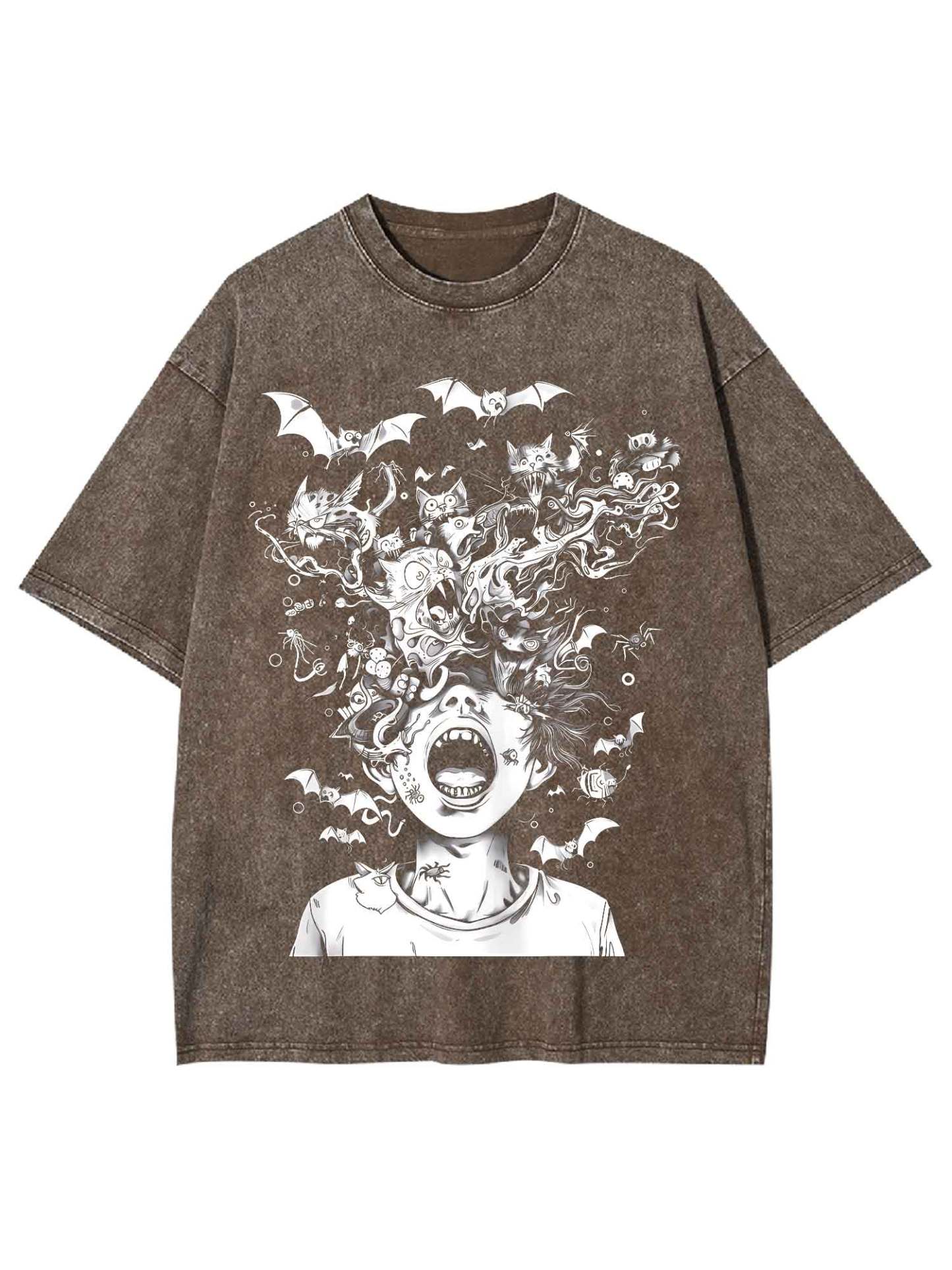 Chaotic Nightmare Washed Tshirt