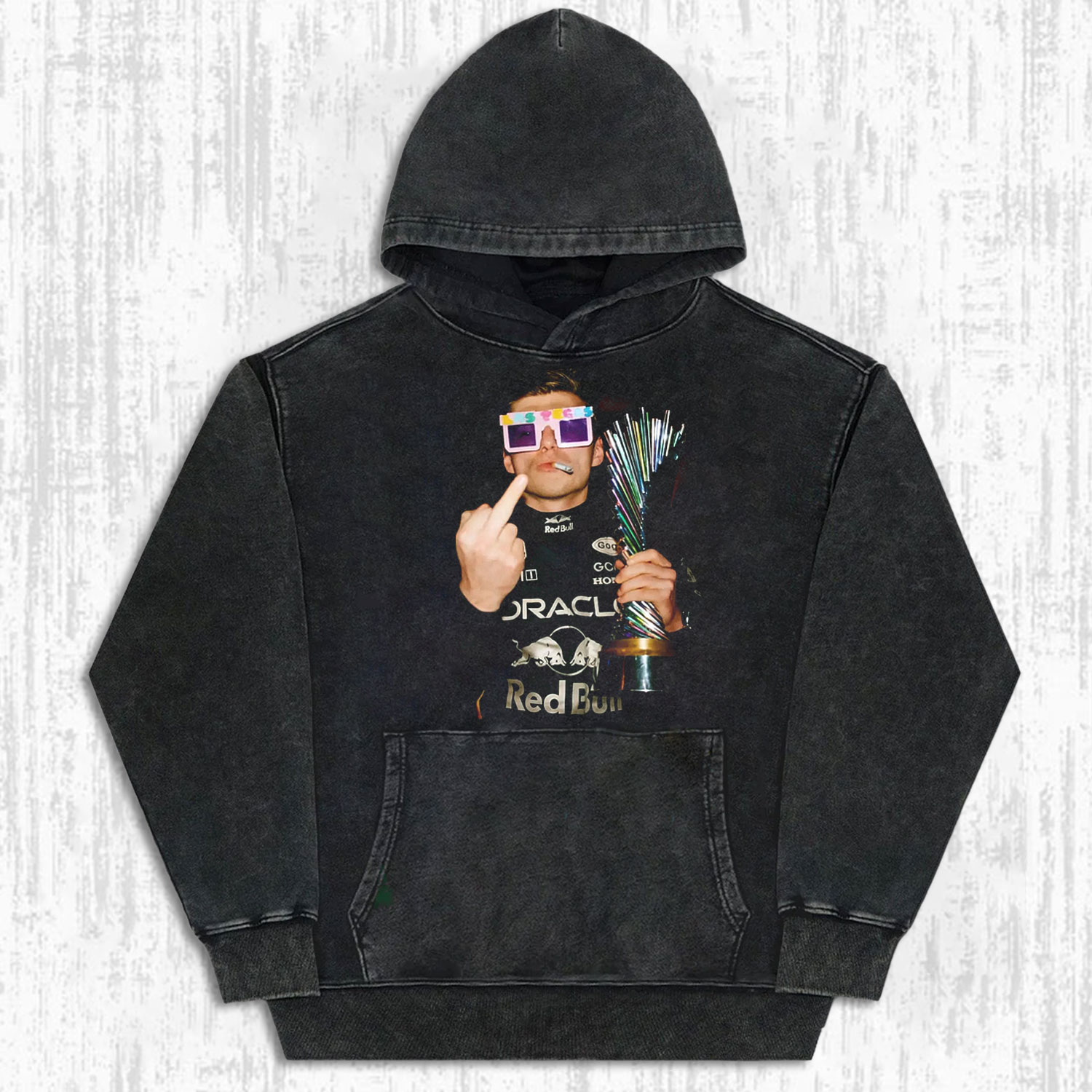 F1 MAX VERSTAPPEN TROPHY CELEBRATION TEE/SWEATSHIRT/HOODIE-LASPORTN