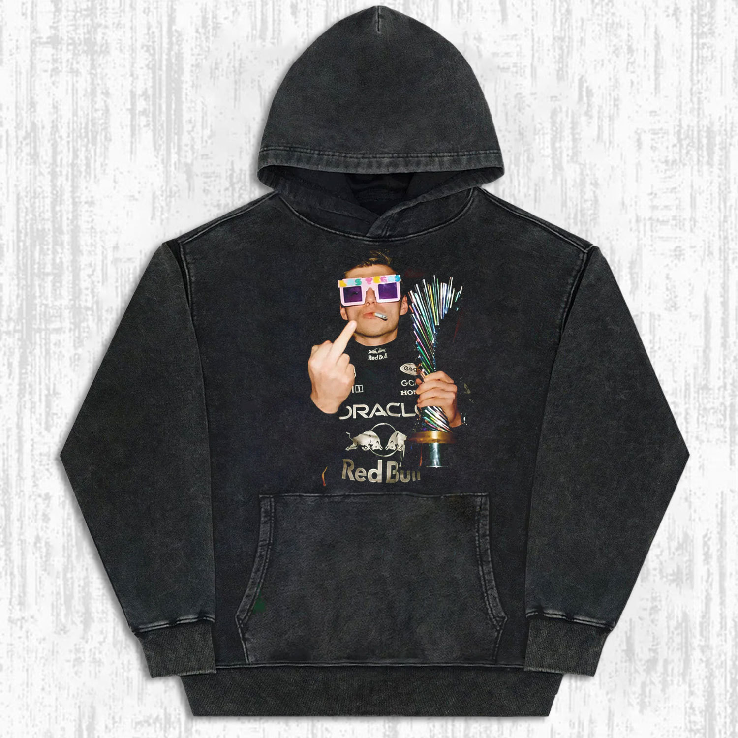 F1 MAX VERSTAPPEN TROPHY CELEBRATION TEE/SWEATSHIRT/HOODIE-LASPORTN