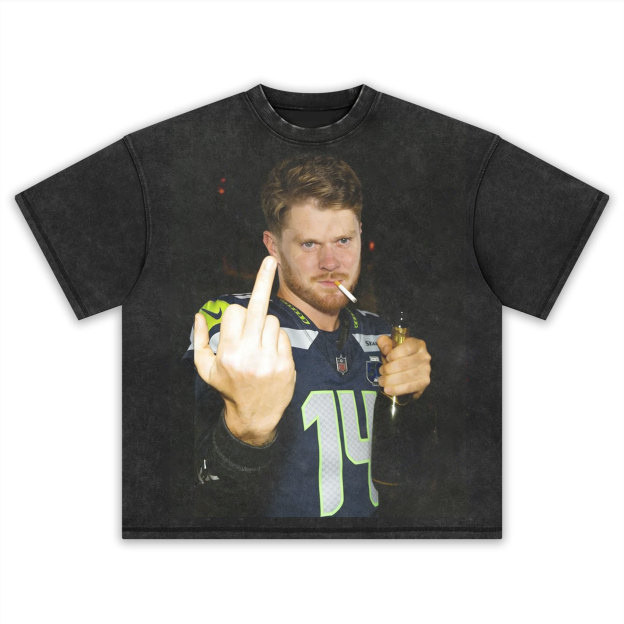 Sam Darnold Seahawks  NFL T-shirt-LASPORTN