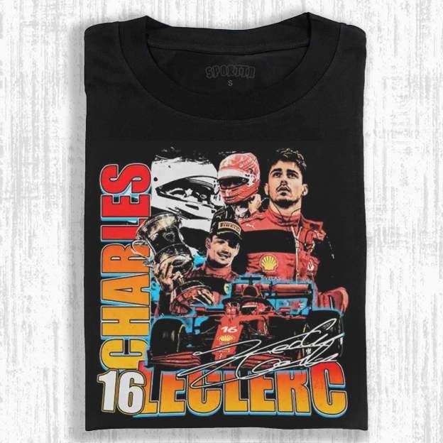 CHARLES LECLERC V3 TEE-LASPORTN