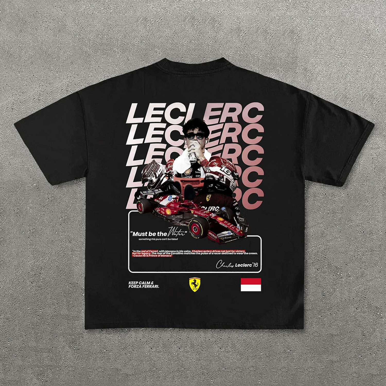 F1Charles Leclerc T-shirt/Hoodie-LASPORTN