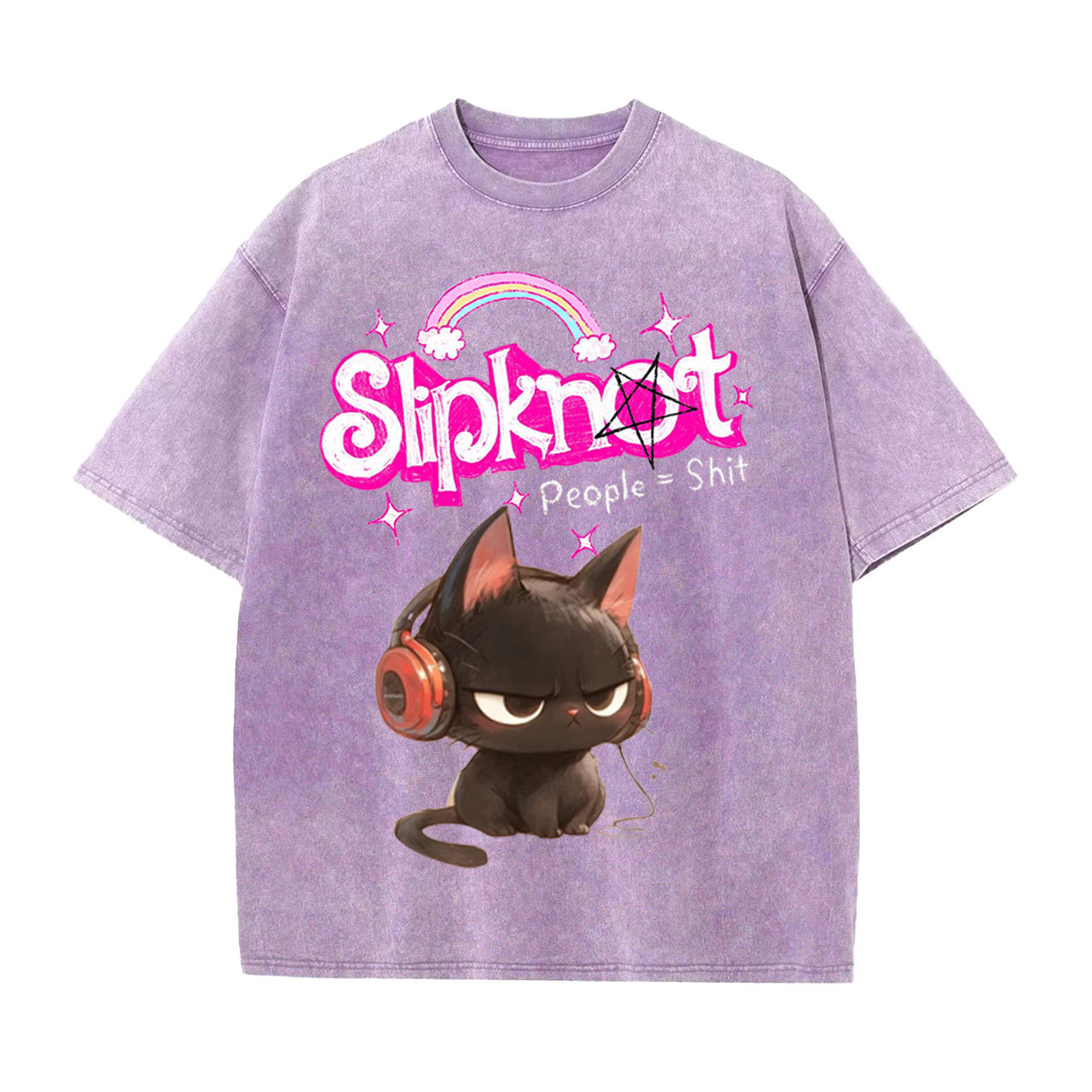 Slipknot Funny Cat T-shirt