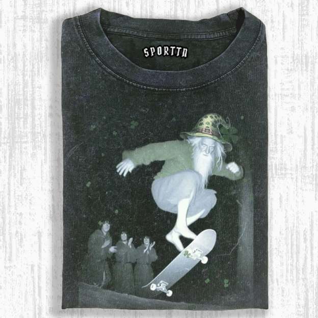 GANDALF IRELAND,ST PATRICKS DAY T-SHIRT-LASPORTN