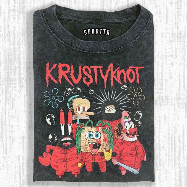 MUSIC SLIPKNOT VINTAGE WASHED TEE-LASPORTN