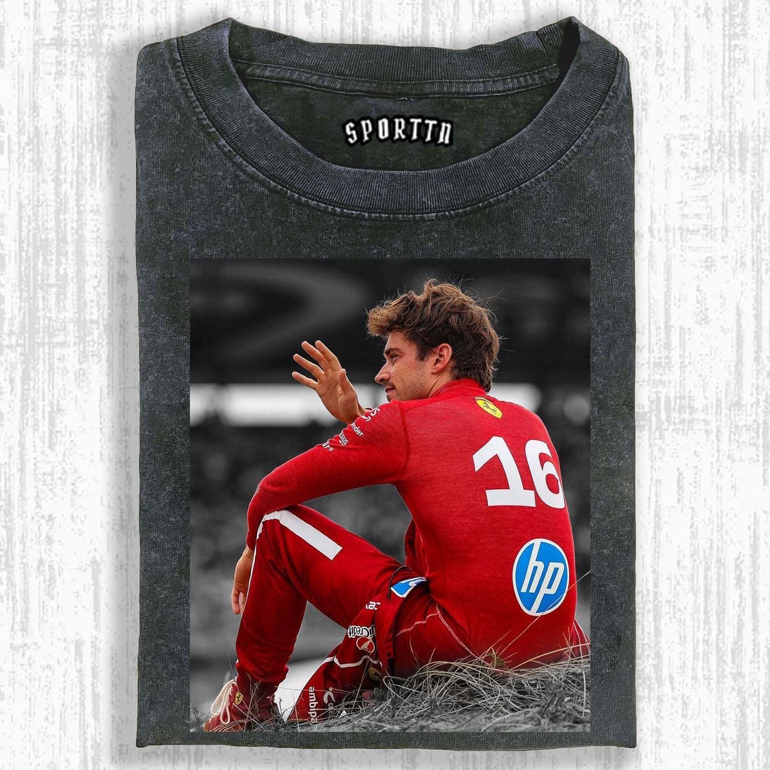 CHARLES LECLERC V5 TEE-LASPORTN