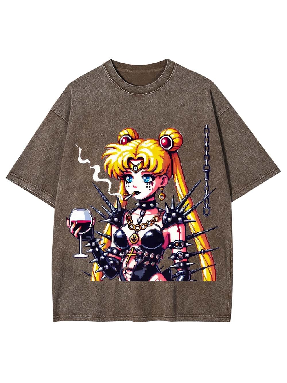 Punk Moon Washed Tshirt