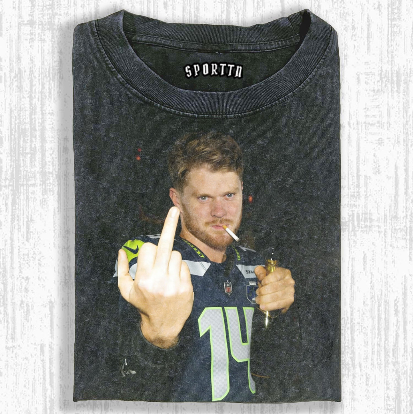 Sam Darnold Seahawks  NFL T-shirt-LASPORTN