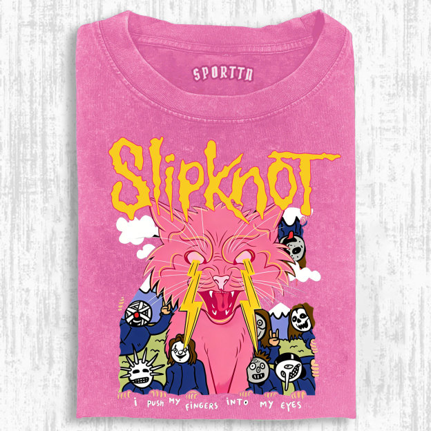 Slipknot Funny Cat T-shirt