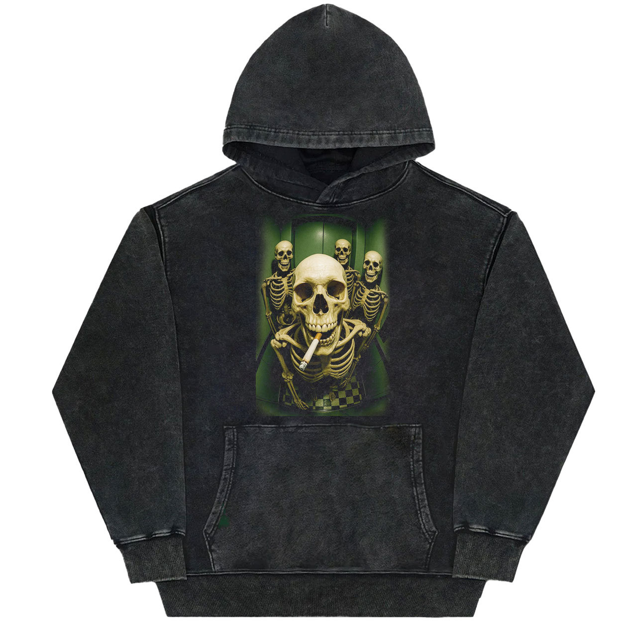 Vintage Skull Print T-Shirt/Sweatshirt/Hoodie-LASPORTN