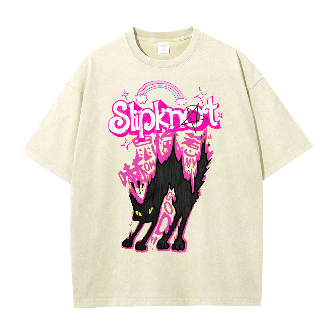 Slipknot Funny Cat T-shirt