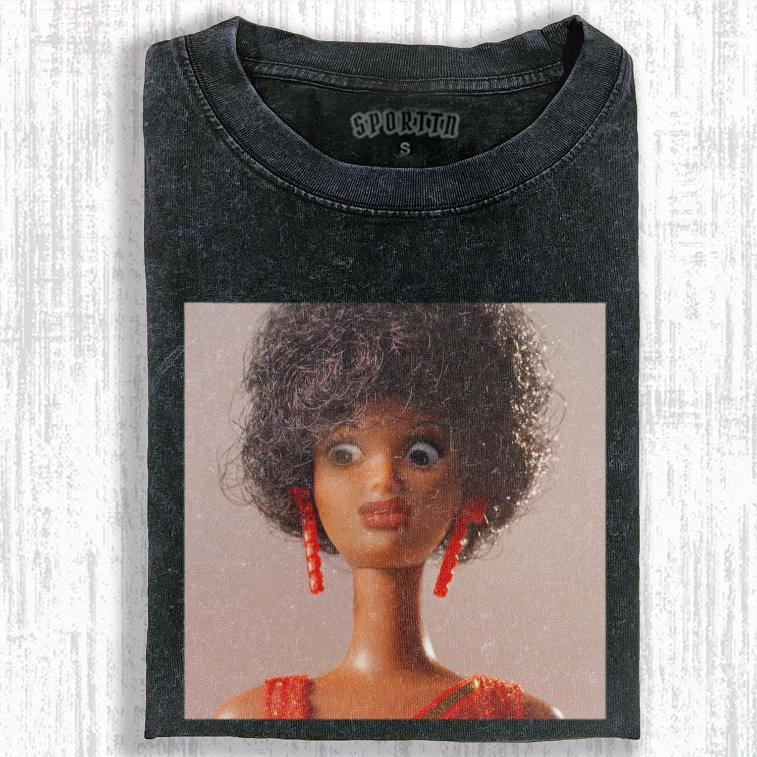 DOLL GIRL MEME T-SHIRT-LASPORTN