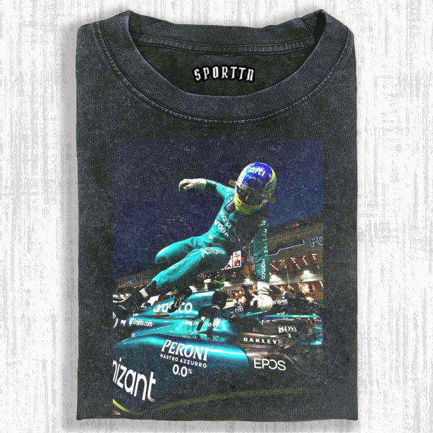 Fernando Alonso F1 Tee/Sweatshirt/Hoodie-LASPORTN