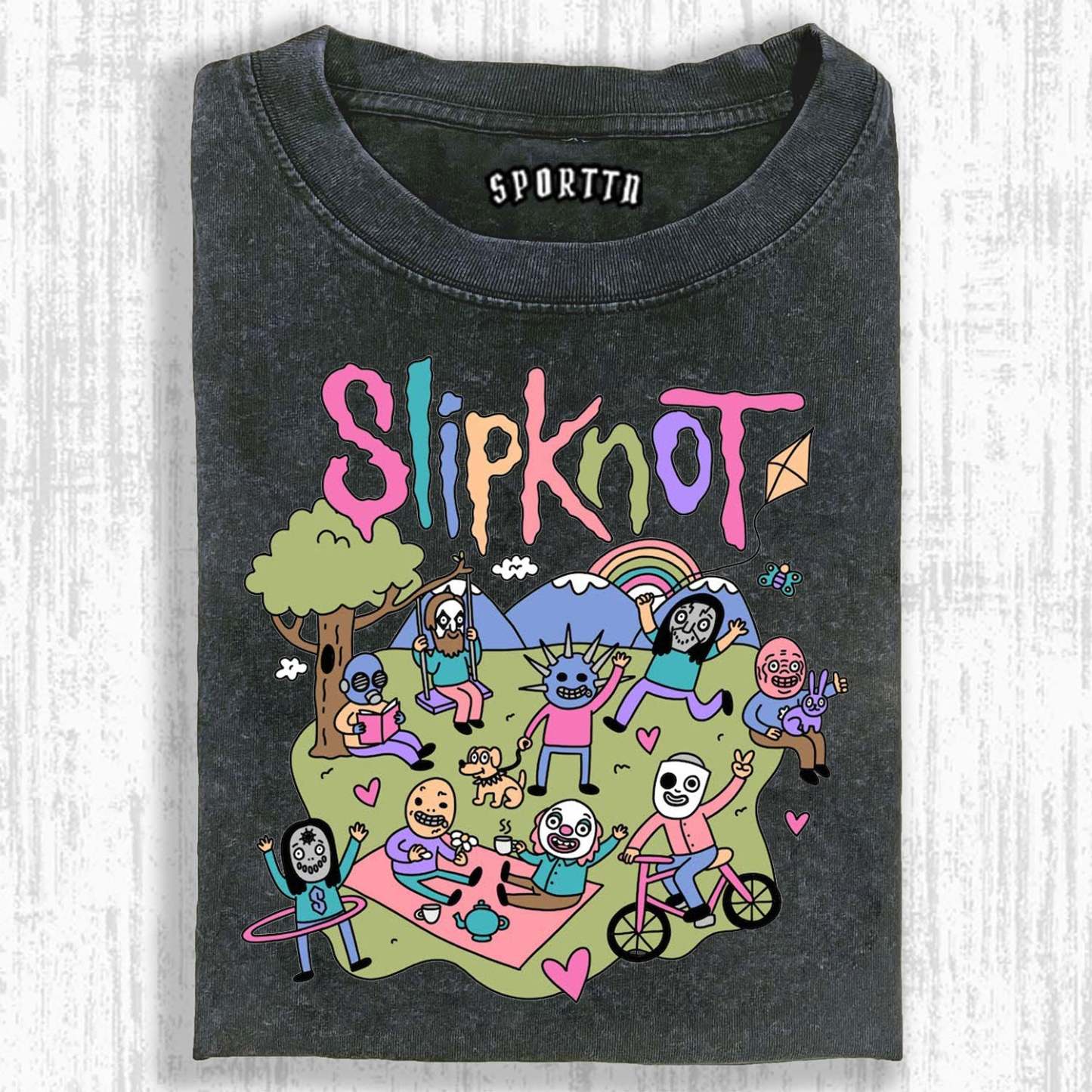 SPORTN.STORE MUSIC SLIPKNOT VINTAGE WASHED TEE