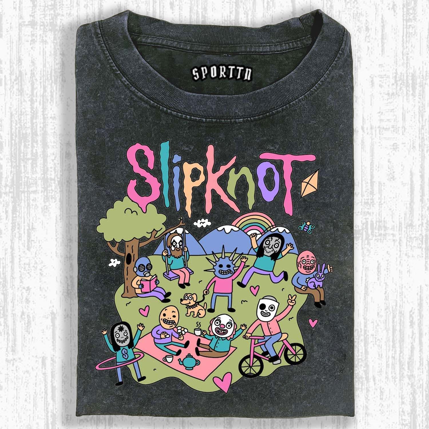 SPORTN.STORE MUSIC SLIPKNOT VINTAGE WASHED TEE