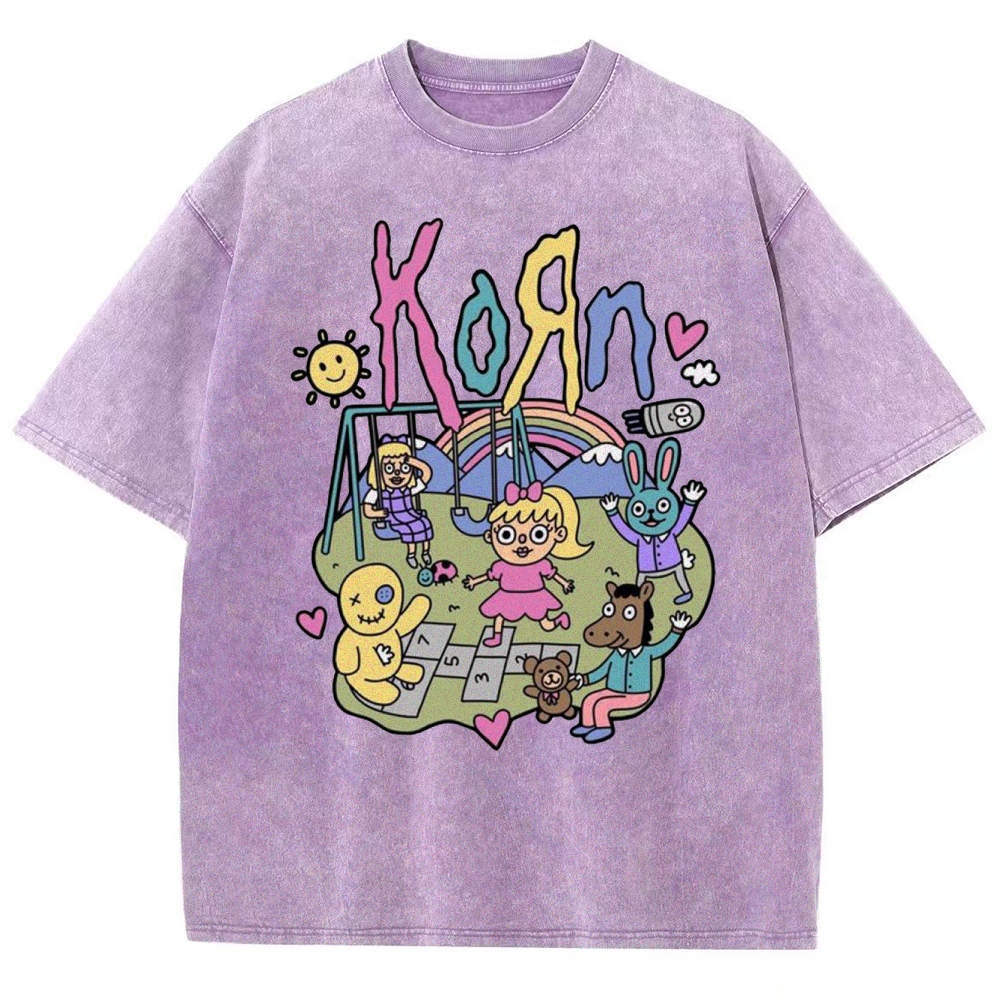 MUSIC KORN VINTAGE WASHED TEE