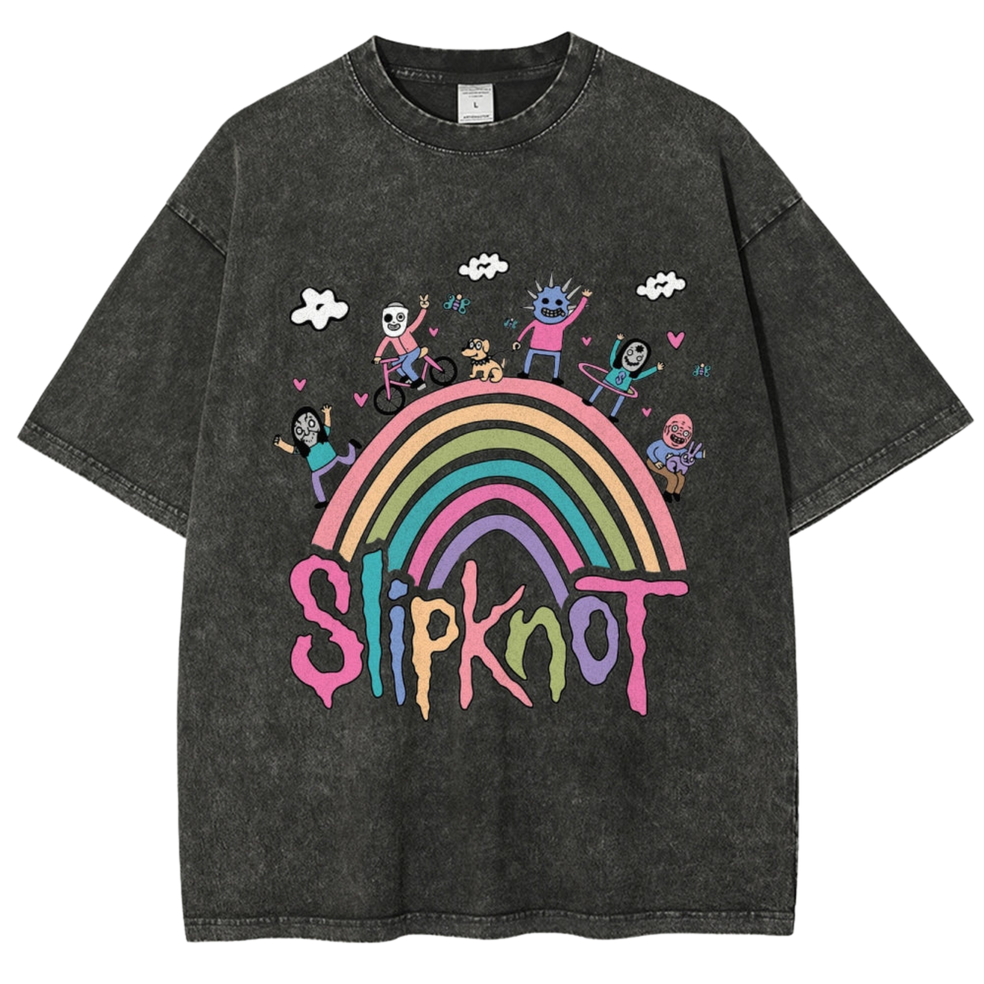 MUSIC SLIPKNOT VINTAGE WASHED TEE