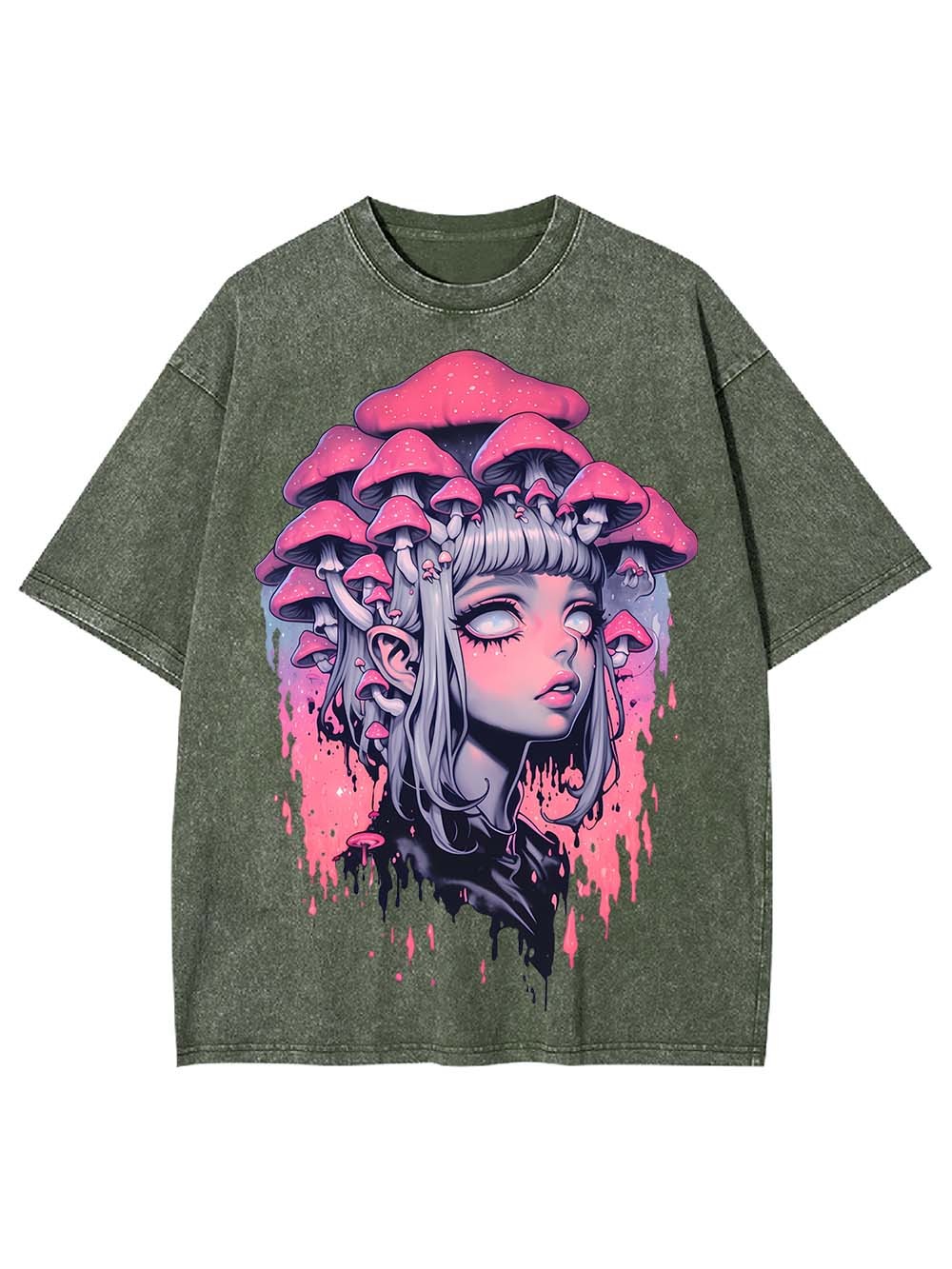 Fungal Reverie Washed Tshirt