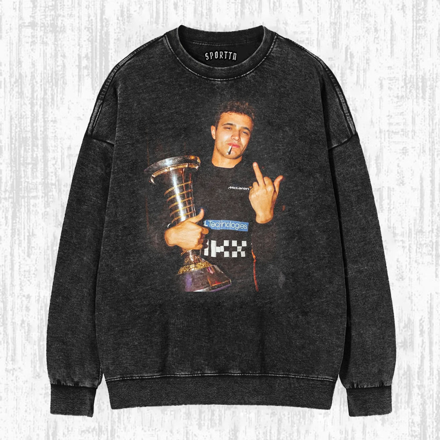 LANDO NORRIS F1 TEE/SWEATSHIRT/HOODIE-LASPORTN
