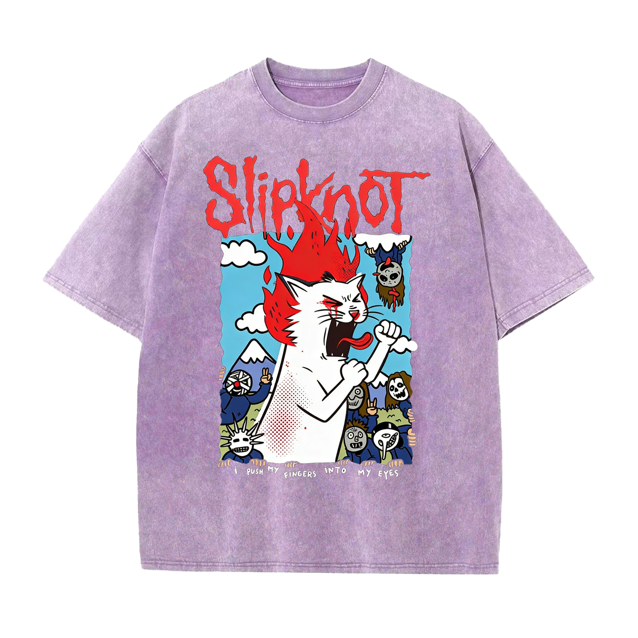 Slipknot Funny Cat T-shirt
