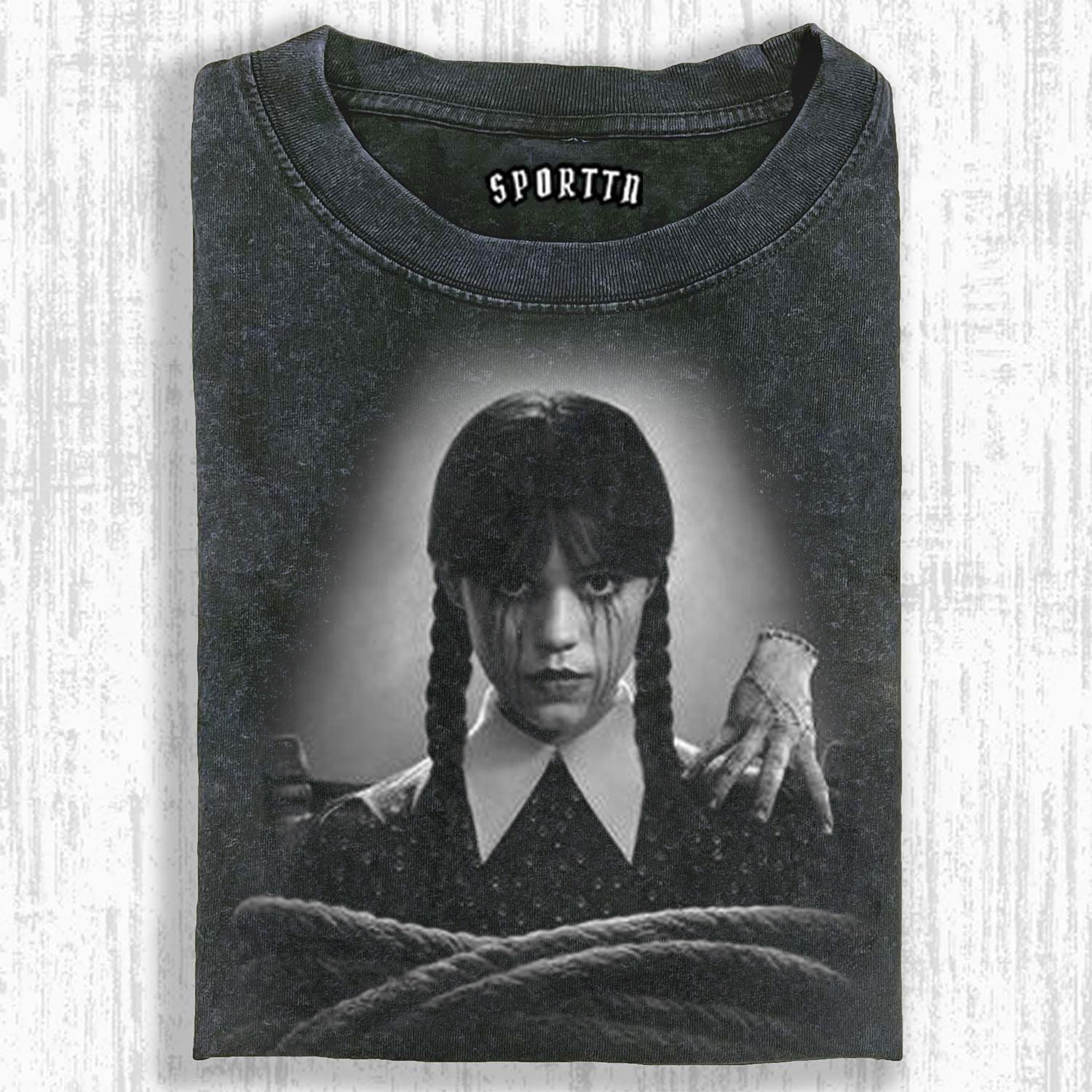 DARK - CHARM T - SHIRT OF WEDNESDAY S2-LASPORTN